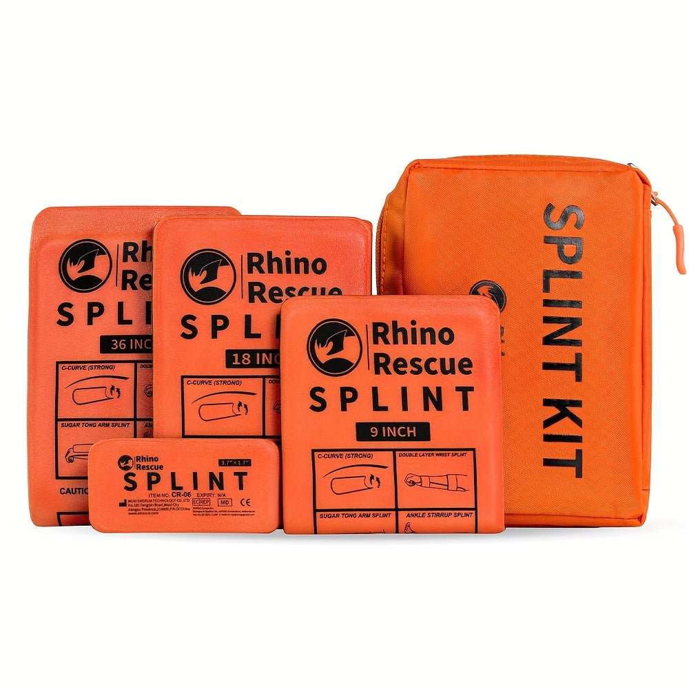 RHINO RESCUE First Aid Splint 4 Pack