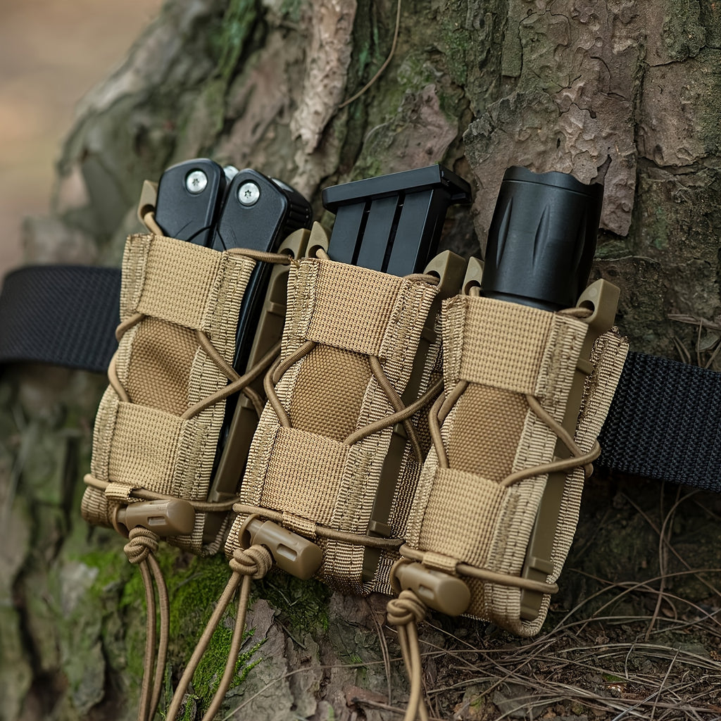 Triple Pistol Magazine Pouch Pistol. Black/FDE/OD Green