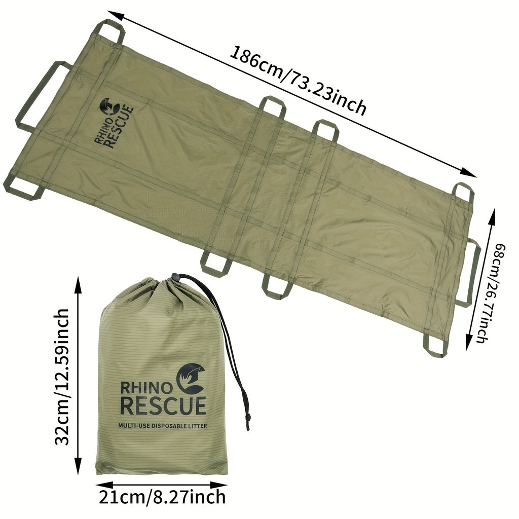 1 RHINO RESCUE Emergency Multi-Purpose Disposable Stretcher