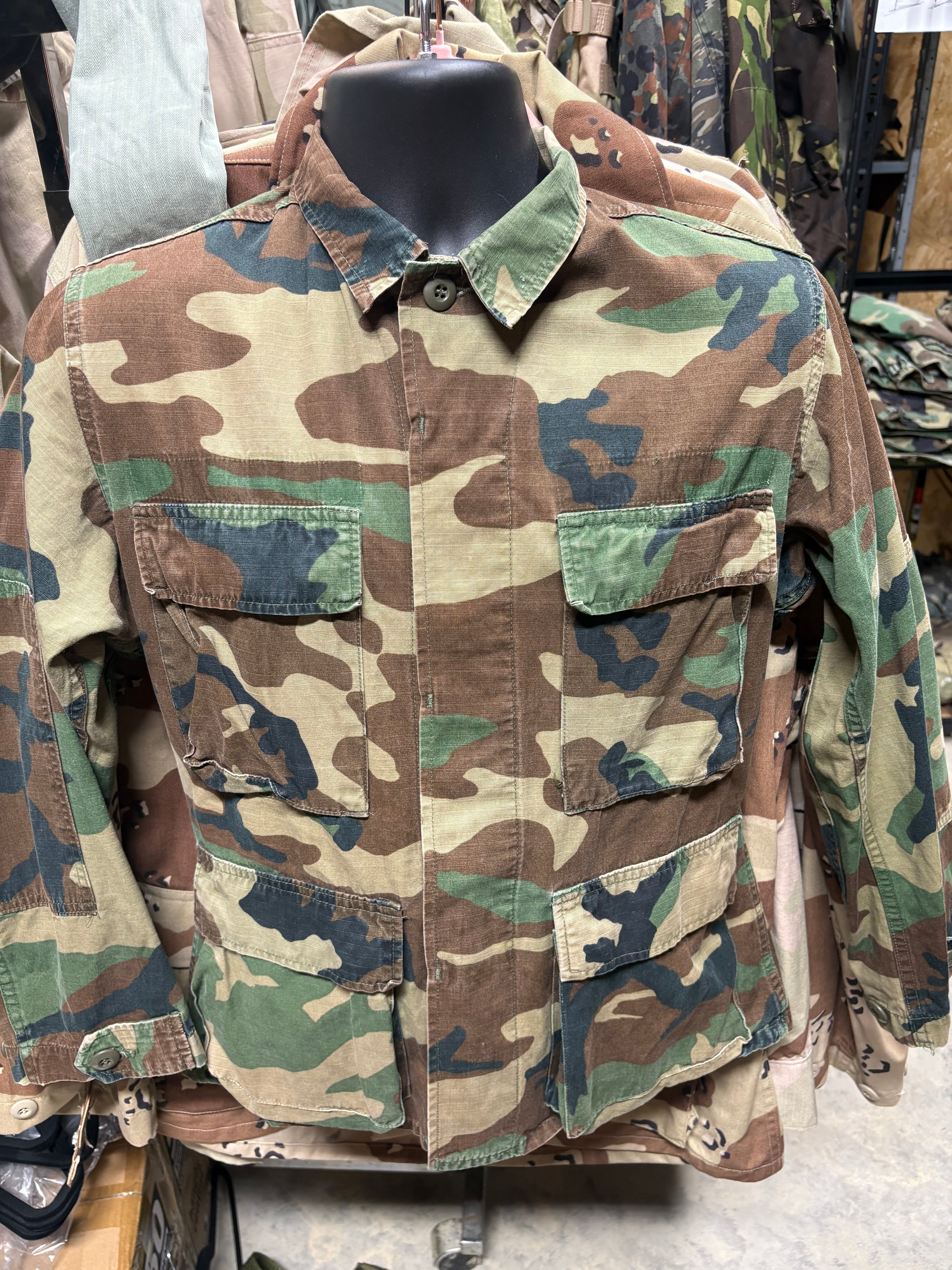 M81 Woodland BDU Field Shirt – Genuine U.S. Military Surplus