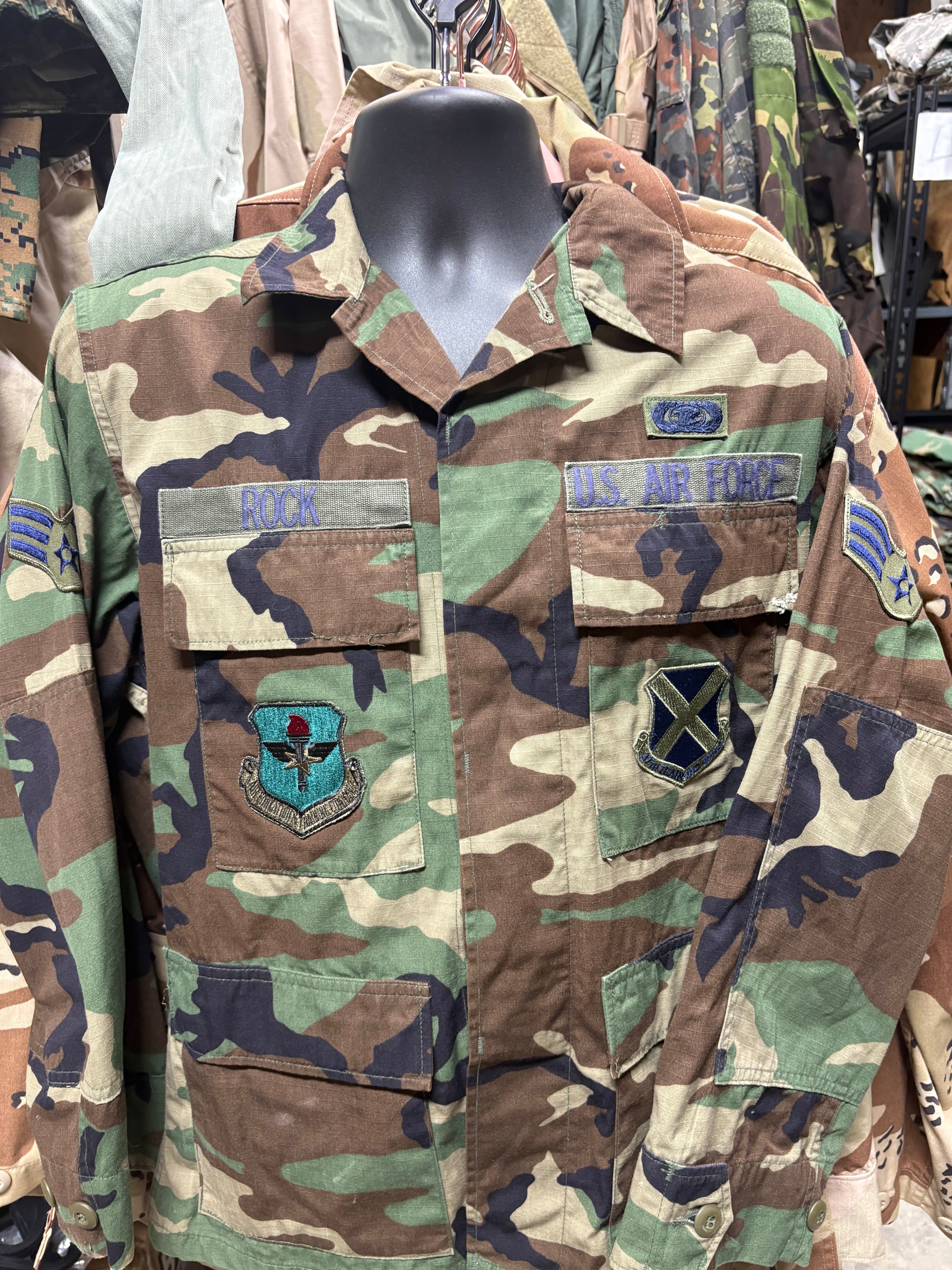 M81 Woodland BDU Field Shirt – Genuine U.S. Military Surplus