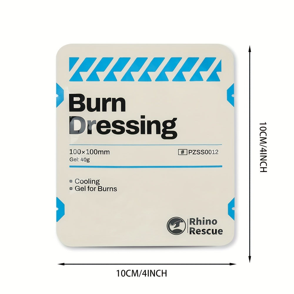 5-Pack RHINO RESCUE 4x4 Burn Dressing