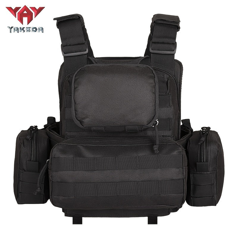 Yakeda Metal Buckle Plate Carrier With Pouches
