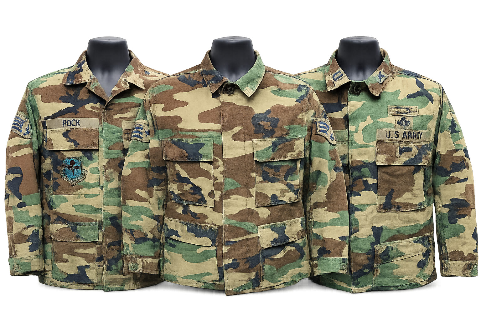 M81 Woodland BDU Field Shirt – Genuine U.S. Military Surplus